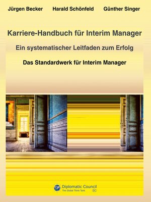 cover image of Karriere-Handbuch für Interim Manager
